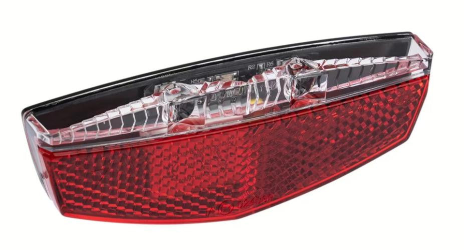 Qtcycletech qt Rücklicht 2-LED 50 80 mm Montage inklusive Batterien auf Karte