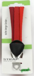 Widk 003198 Triobinder E-Bike Vision 28-Zoll-Edelstahlhalterung rot auf der Karte