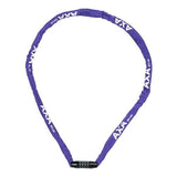 Axa Schlosskette starr 120cm Codeschloss lila (Karte)