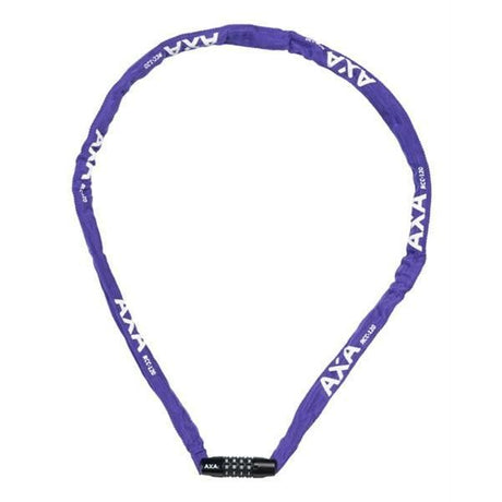 Axa Schlosskette starr 120cm Codeschloss lila (Karte)