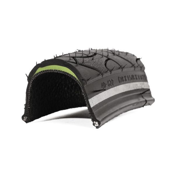 Urbansicherer recyclinger Reifen -Urbanproof 3mm Core 28 x 2,10 54 -622 - Schwarz