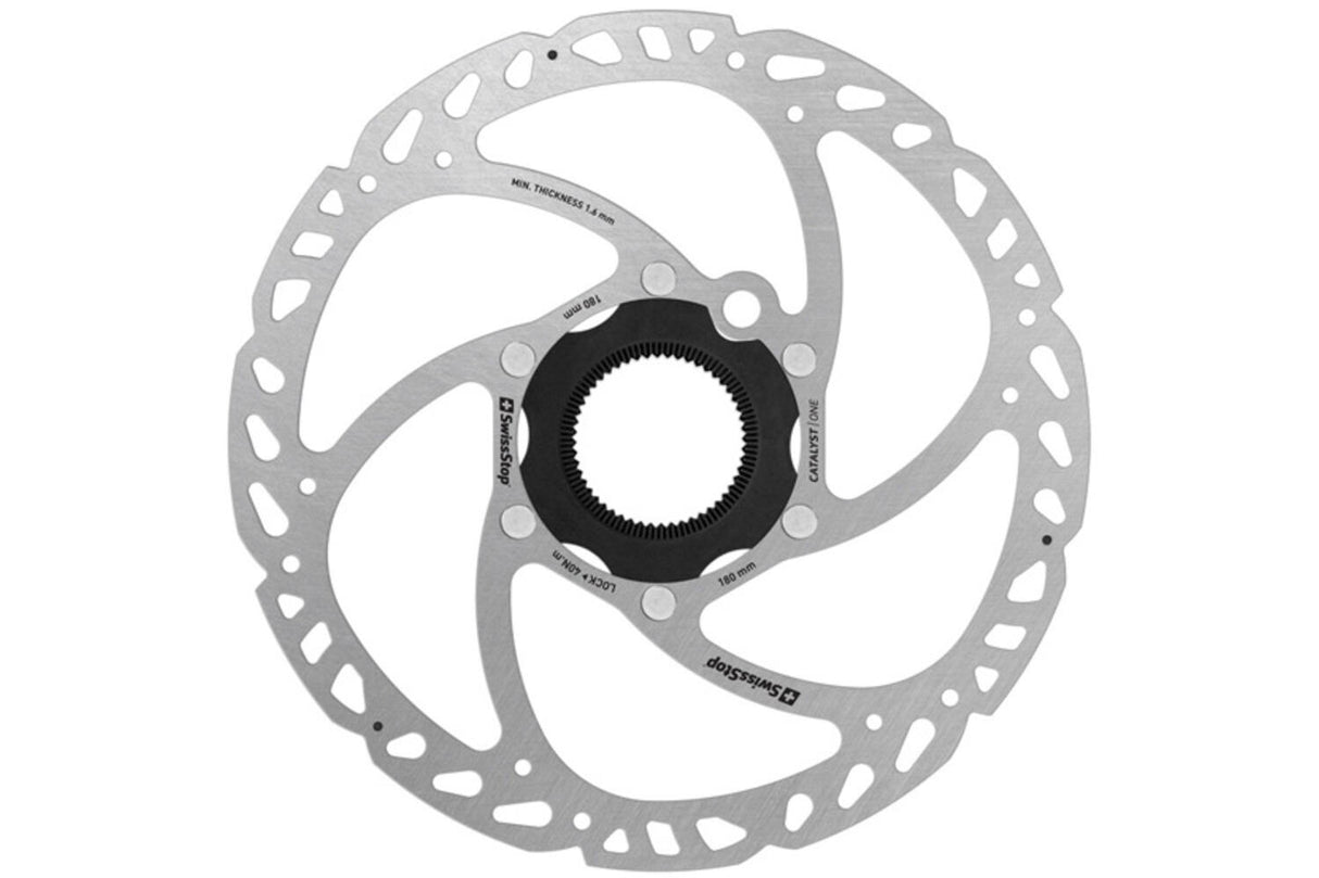 Swissstop - Bremsscheibe Katalysator ein Centerlock 180 mm