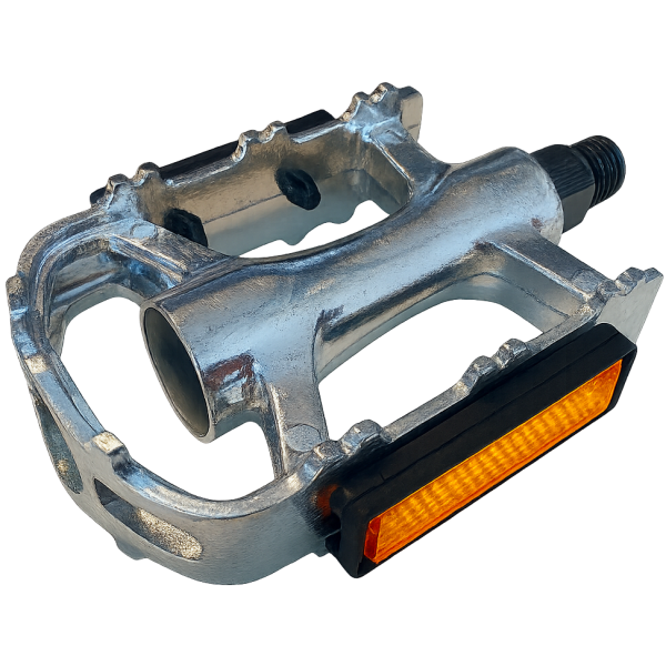 Edge Pedaalset MTB Trekking Luxusaluminium Silber