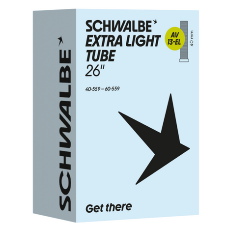 Schwalbe Schlauch AV13-EL 26 40 60-559 AV 40mm