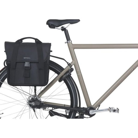 Basil Bag Go Single Schwarz 16l