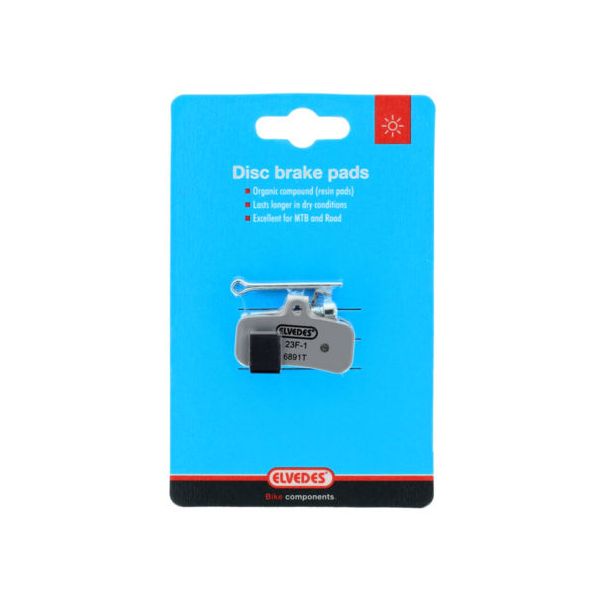 Elvedes Cable Systems BV Scheibenbremsbelagsatz Elvedes – Shimano – organische Verbindung (Harz) – 1 Paar