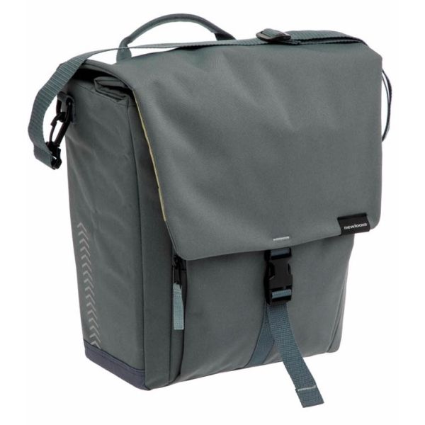 Burgers – New Looxs Tasche New Looxs Tulum Single grau grün | 16l