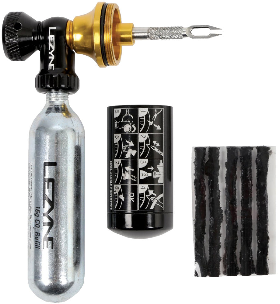 Lezyne Tubeless CO2 Blaster inkl. zwei CO2-Kartuschen