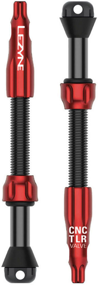 Lezyne Tubeless-Ventil CNC Pro rot