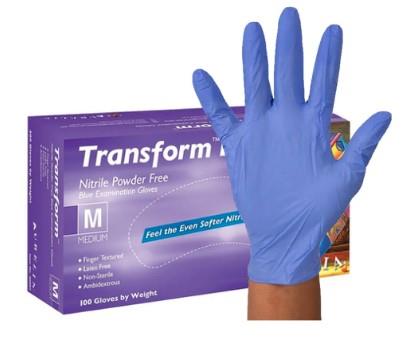 Aurelia Handschuhe Aurelia Transform 100 Nitril puderfrei blau m