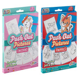 Grafix Pinblock Tiere, 12 Stk.