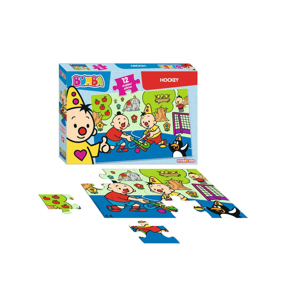 Studio 100 Bumba-Puzzle – Hockey – 12 Teile