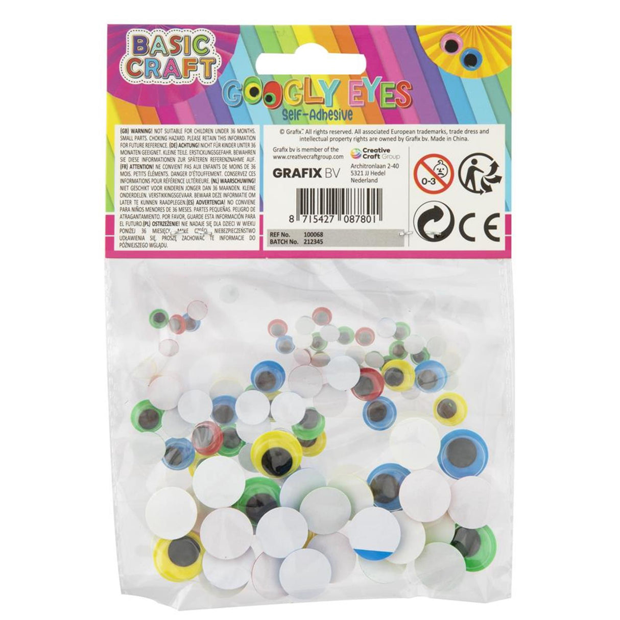 Grafix Wackelaugen Set à 100 Stück