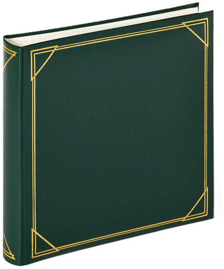Walther mx-200-a Standard – klassisches Album – Format 30 x 30 cm – 100 weiße Seiten – grün