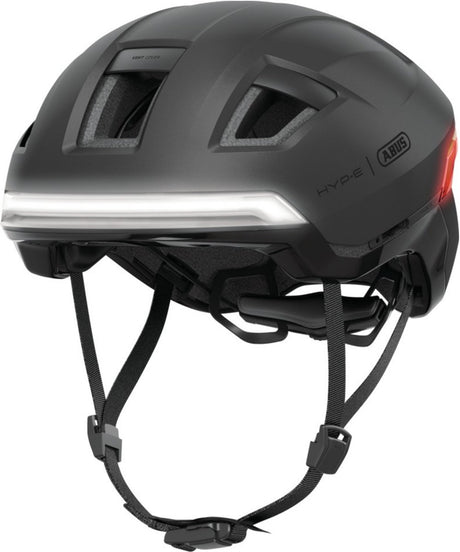 Abus Fahrradhelm Hyp-e Volcano Titan L - 57-61 cm - Schwarz - Geeignet für den Einsatz auf Speed-Pedelecs - Elektrofahrrädern - Mopeds - NTA-8776 610 g