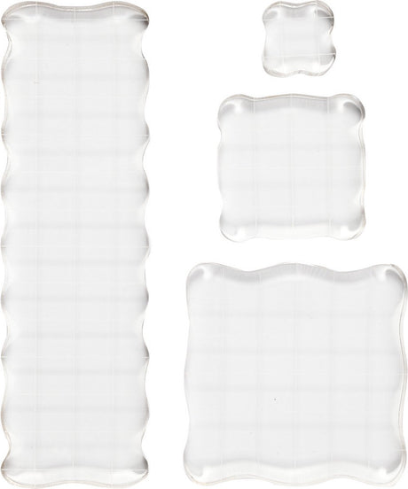 Kreativunternehmen https: www.cchobby.nl Stempelblock-Größe-2-5x2-5-5x5-7-6x7-6-5x16-5-cm-Dicke-1-cm-4-Stück-1-Box