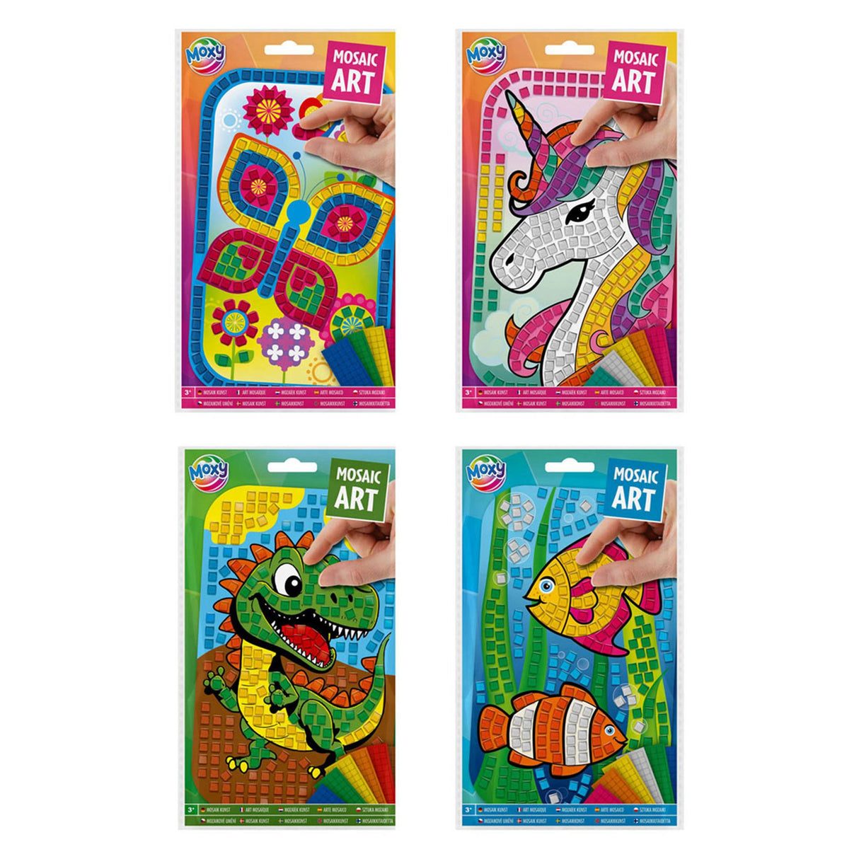 Moxy Mosaikkunst A5
