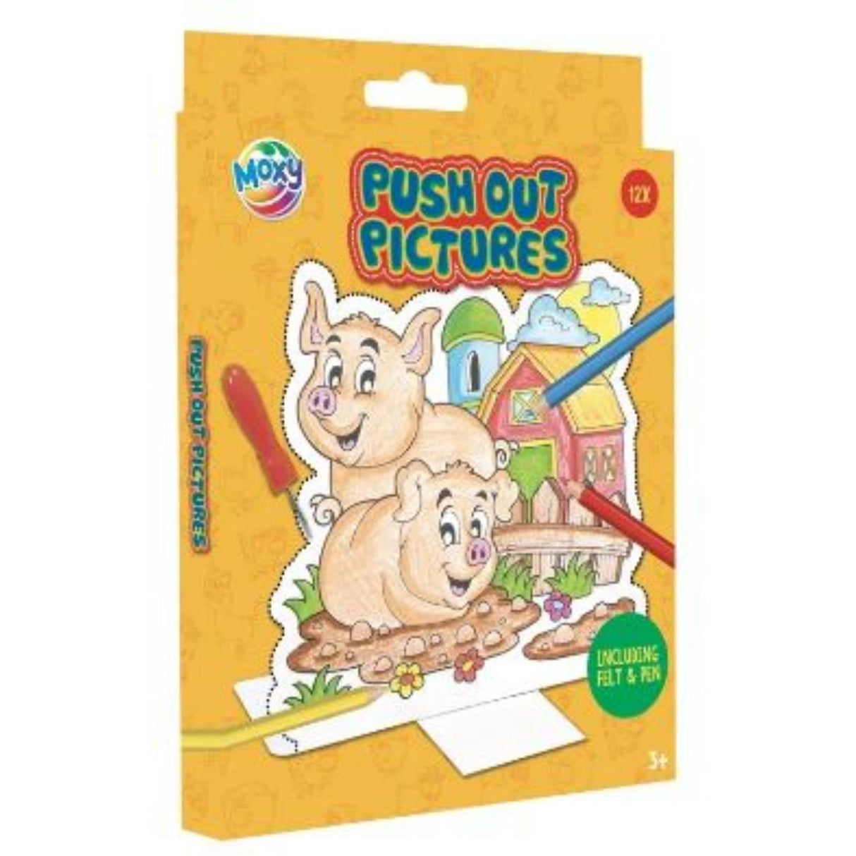 Kreatives Bastelgruppen-Pinpad-Thema, 12 Blatt