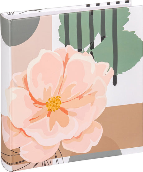 Walther FA-297-1 Vielfalt Blumen - Designalbum - Größe 30 x 30 cm - Blumenrosa