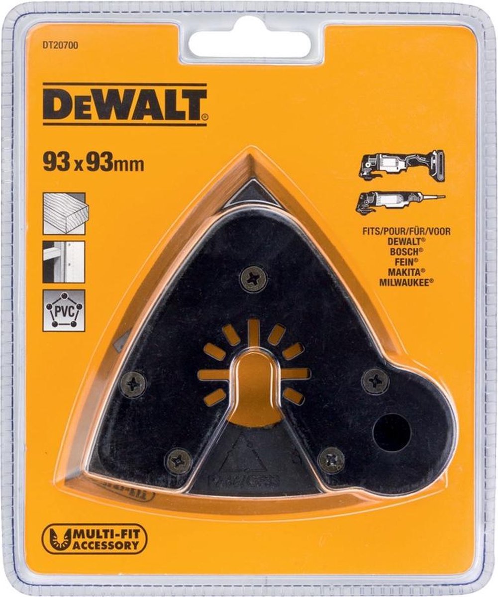 Dewalt Zubehör Schleifplatte 93 mm – dt20700-qz