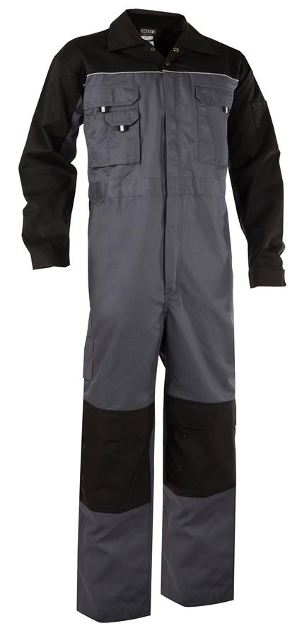 Dassy Overall Cannes PK grau schwarz xxl