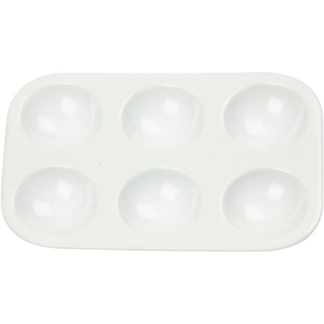 Kreativunternehmen https: www.cchobby.nl palette-rectangular-palette-with-6-compartments-dimensions-13x8-5-cm-white-1-piece