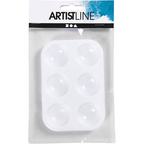 Kreativunternehmen https: www.cchobby.nl palette-rectangular-palette-with-6-compartments-dimensions-13x8-5-cm-white-1-piece