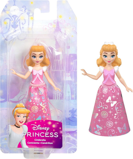 Disney Princess Cinderella Core kleine Puppe, kleine Puppe, Frau, 3 Jahre, Junge Mädchen, 95,4 mm, 50 g