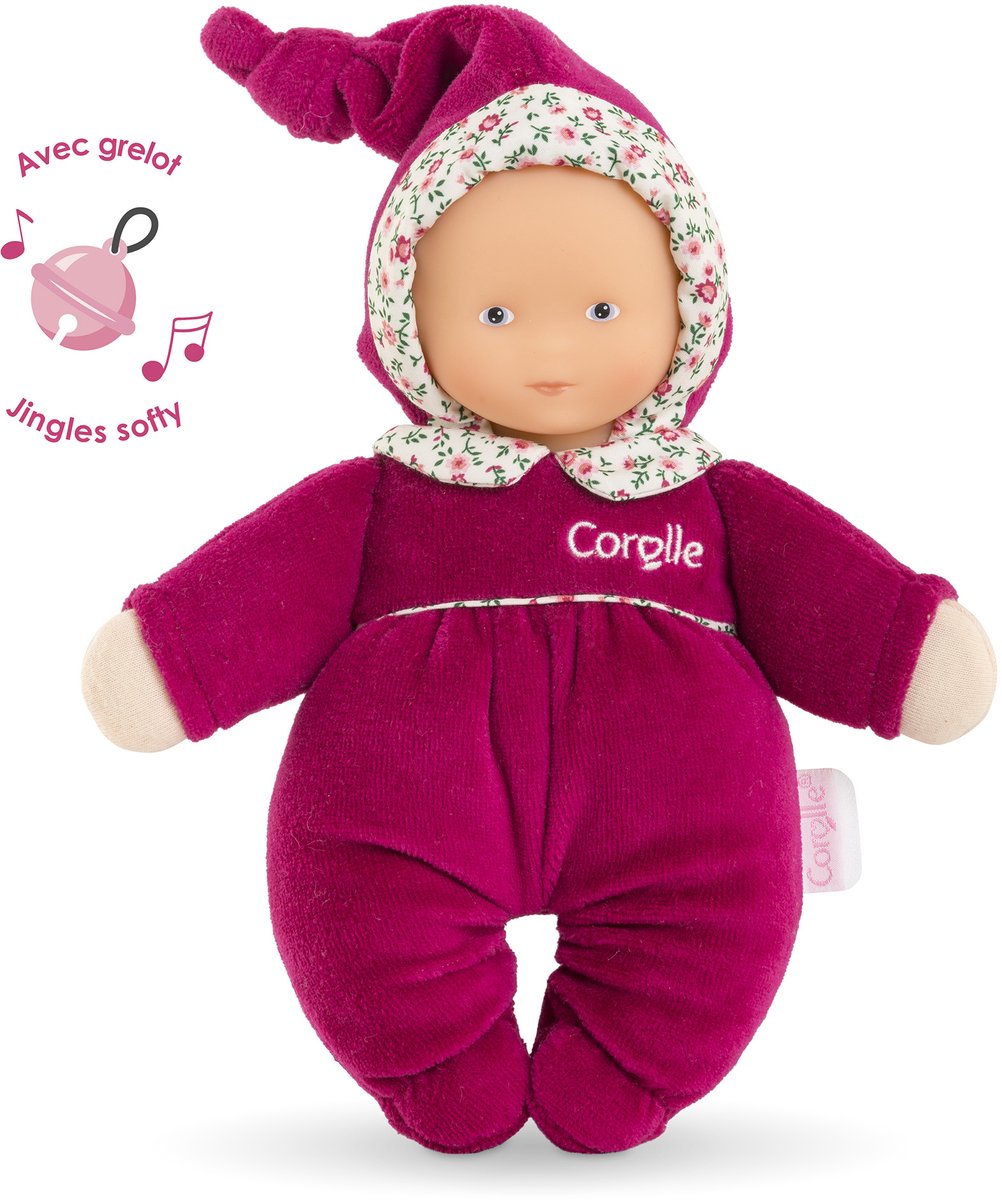 Corolle Babidoux – rosa Grenadine-Puppe, 20 cm