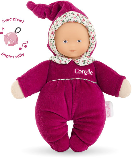 Corolle Babidoux – rosa Grenadine-Puppe, 20 cm