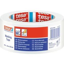 Bodenmarkierungsband tesa 60760 weiß 50 mm x 33 m PVC