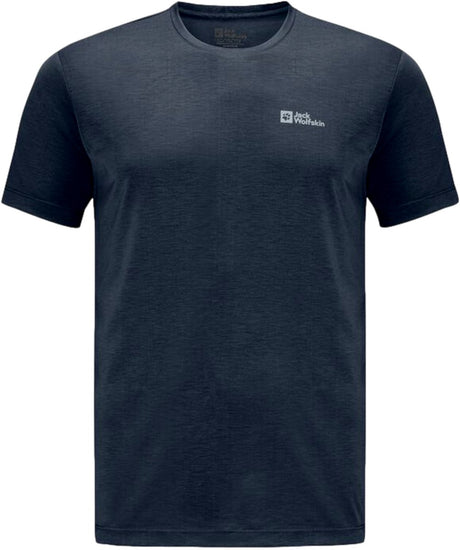 Jack Wolfskin vonnan s s t m Herren-T-Shirt – Mitternachtshimmel