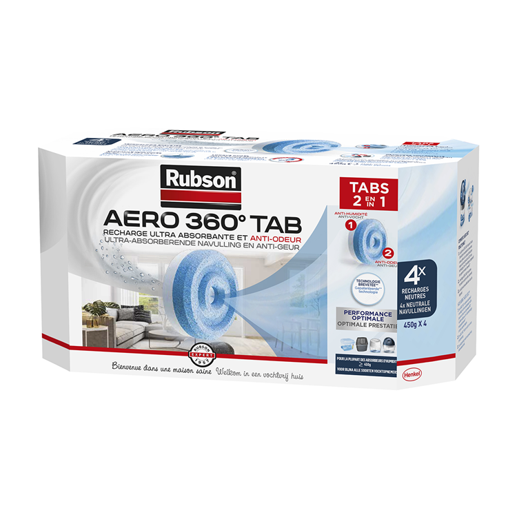 Rubson 1006729 - rub vocht aero360 4xref | 1 stuks