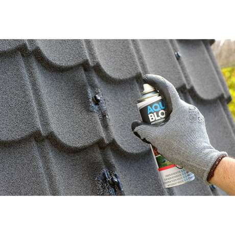 Rubson anti - infiltratie spray 300ml zwart | coating isolatie spray zwart | overschilderbaar repair coating spray | universele toepassing | vloeibaar rubber seal | rubber spray rubber coating.