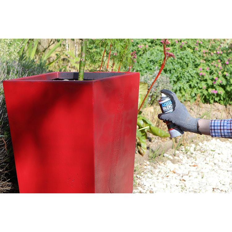Rubson anti - infiltratie spray 300ml zwart | coating isolatie spray zwart | overschilderbaar repair coating spray | universele toepassing | vloeibaar rubber seal | rubber spray rubber coating.