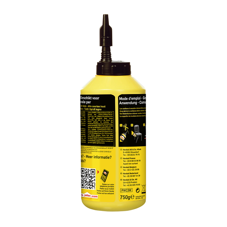 Pattex 1000911 - classic houtlijm 750gr | 2 stuks