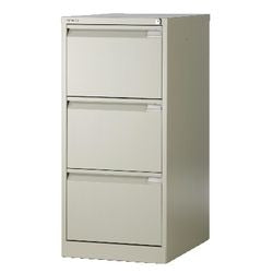 Aktenschrank 3 Schubladen Zylinderschloss 470x622x1016mm beige