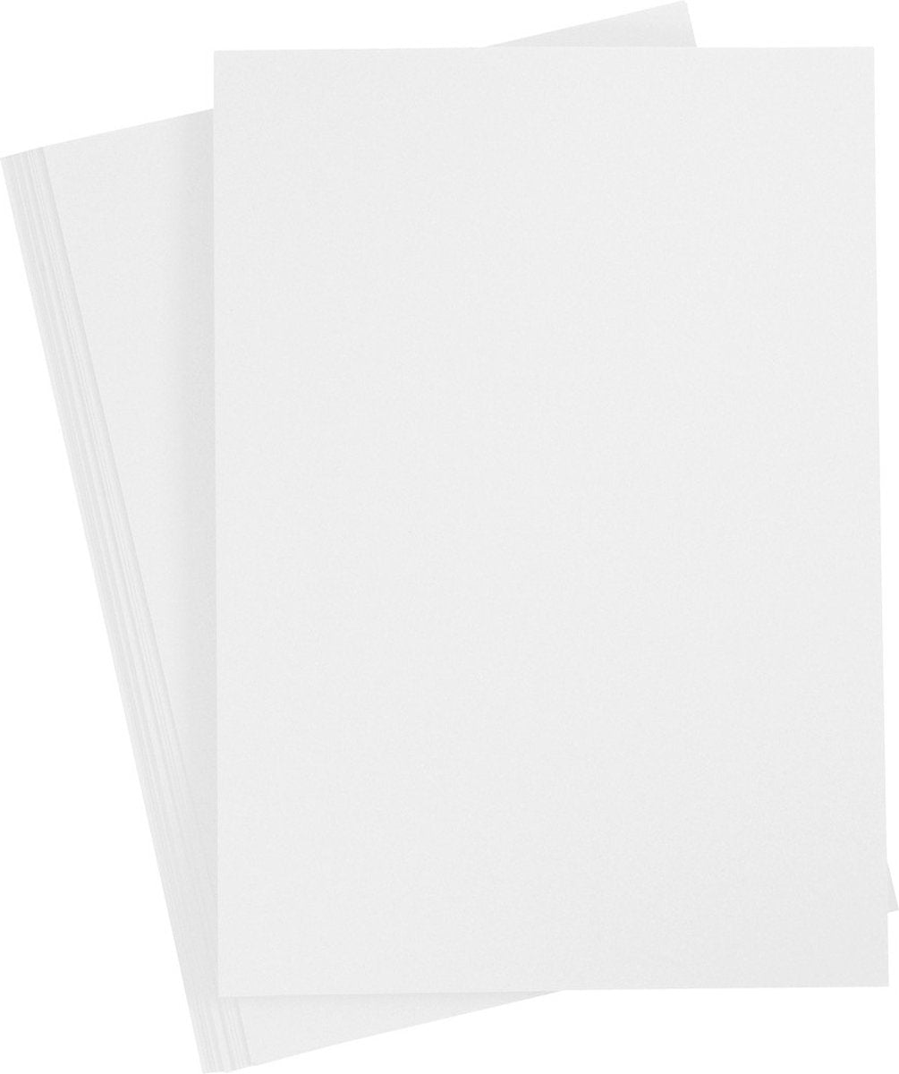 Creativ Company Craft Cardboard, Schneewittchen, A4, 20 Blätter