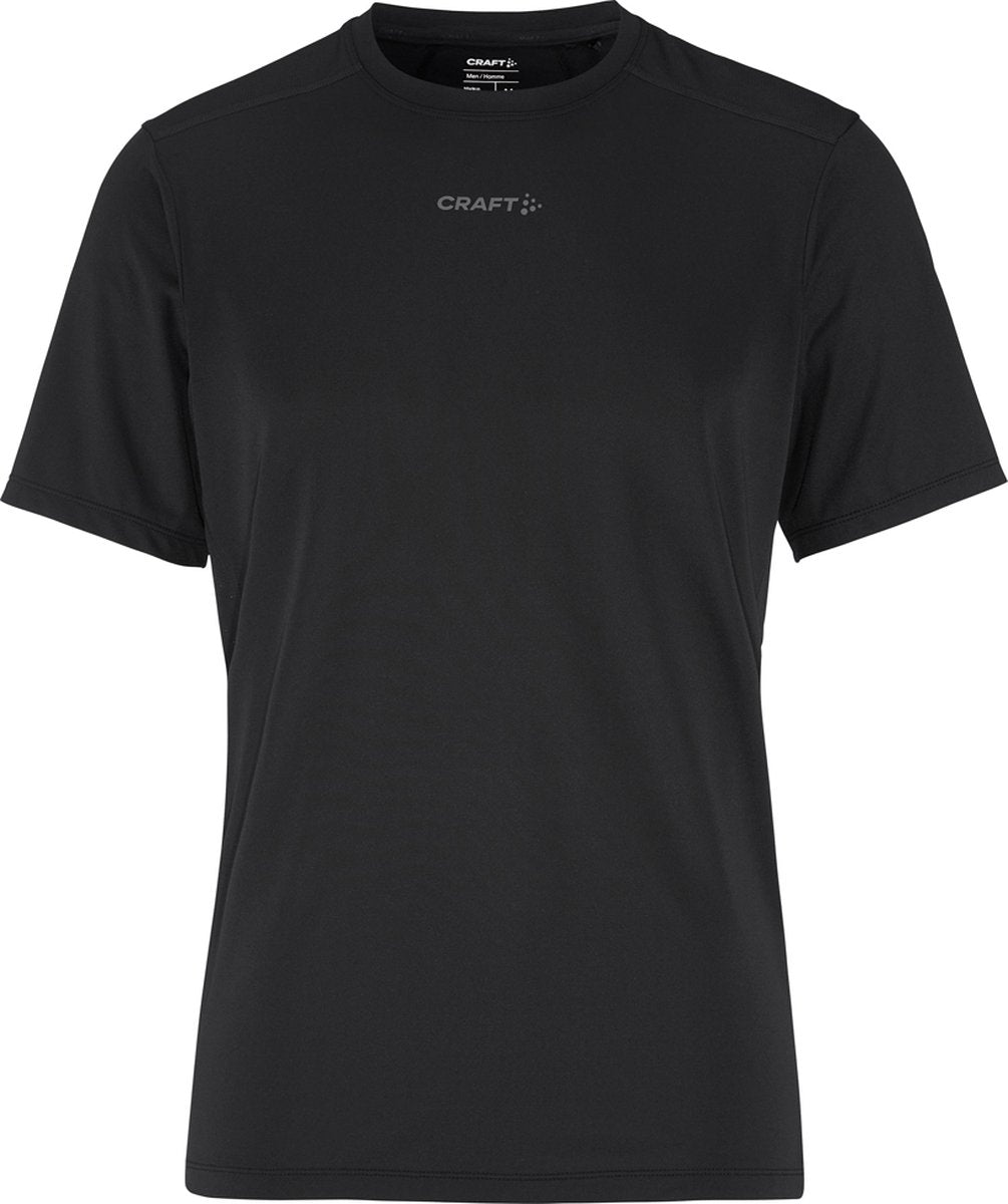 Craft Adv Essence SS Tee 2 m Herren-Sportshirt – Schwarz