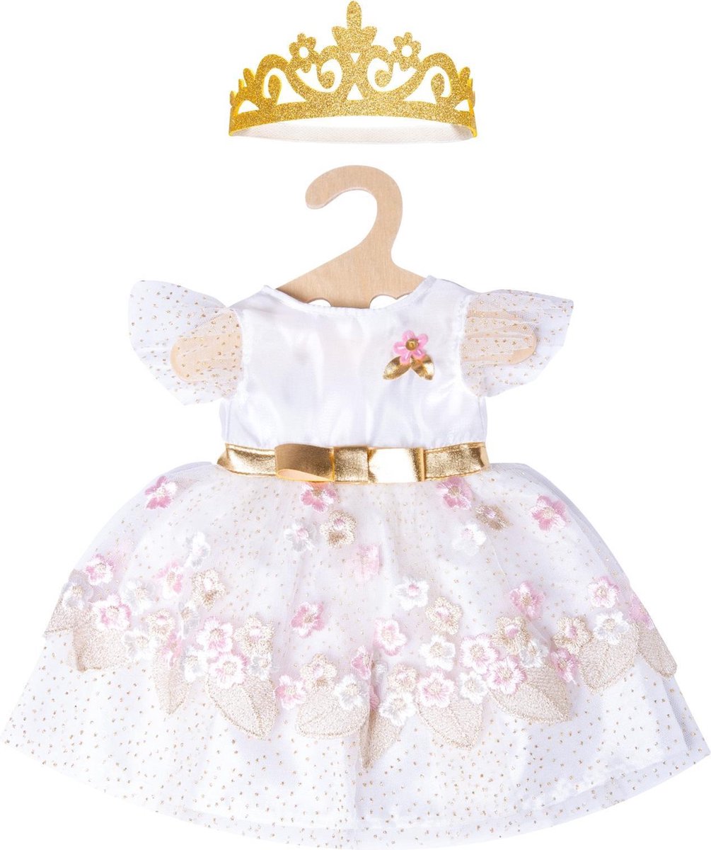 Heless Doll Kleidprinzessin mit Krone, 28-35 cm