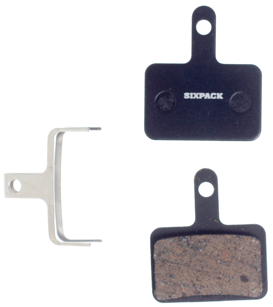Sixpack Racing Shimano Deore M525 halbmetallische Scheibenbremsbeläge