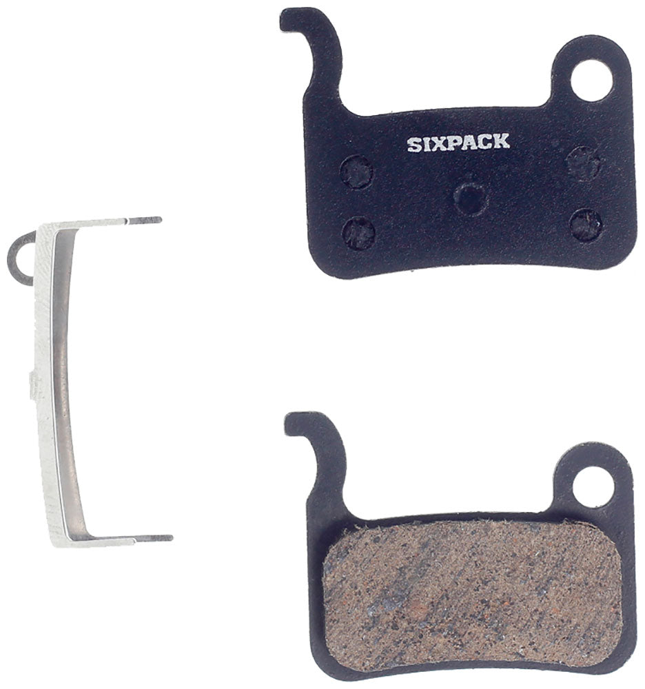 Sixpack Racing Shimano XTR XT SLX LX Saint halbmetallische Scheibenbremsbeläge