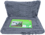 Markenlose Sans-Marque-Heizkörperhängematte – Tierhängematte – Grau – 43 x 43 x 24 cm