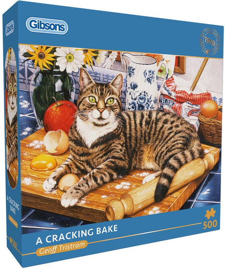 Gibsons – A Cracking Bake (von Geoff Tristam) – 500 Teile 48 x 34 cm (B x H) – Puzzle für Erwachsene