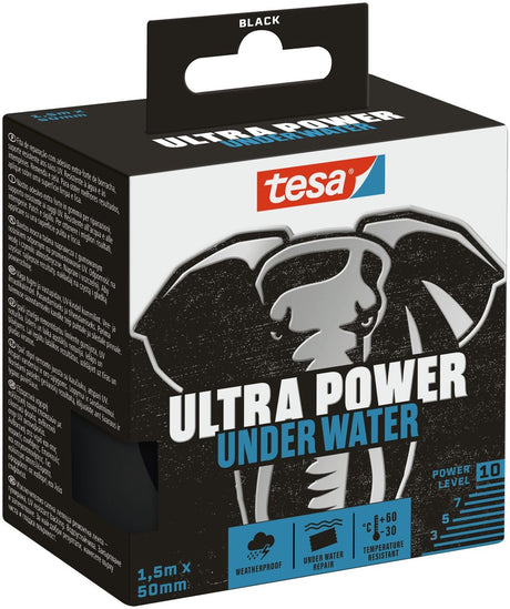 Tesa® Ultra Power transparentes Unterwasser-Reparaturband 1,50 x 50 mm