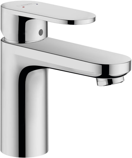 Hansgrohe Lackmischung – Waschtisch-Mischbatterie – Einhebelbedienung – ohne Ablaufgarnitur – Größe 100 mm – Chrom