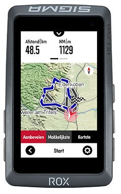 Sigma kolesarski računalnik Rox 12.1 Evo GPS Night Grey Basic