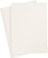 Creotime Papier gebrochenes Weiß A4 80gr, 20 Stk.