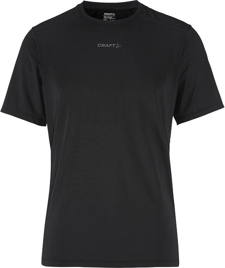 Craft Adv Essence SS Tee 2 m Herren-Sportshirt – Schwarz