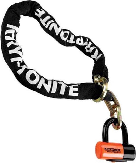 Kryptonite Kettenschloss New York Ultimate 130 cm Stahl schwarz